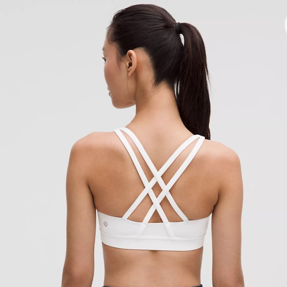 LULULEMON WHITE SPORTS BRA🌸